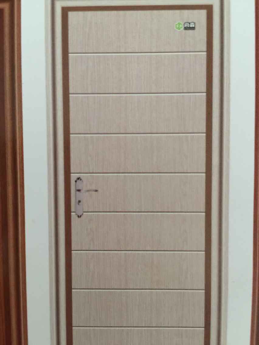 新款平开pvc免漆门三聚氰氯强化门原木门室内套装门批量接工程