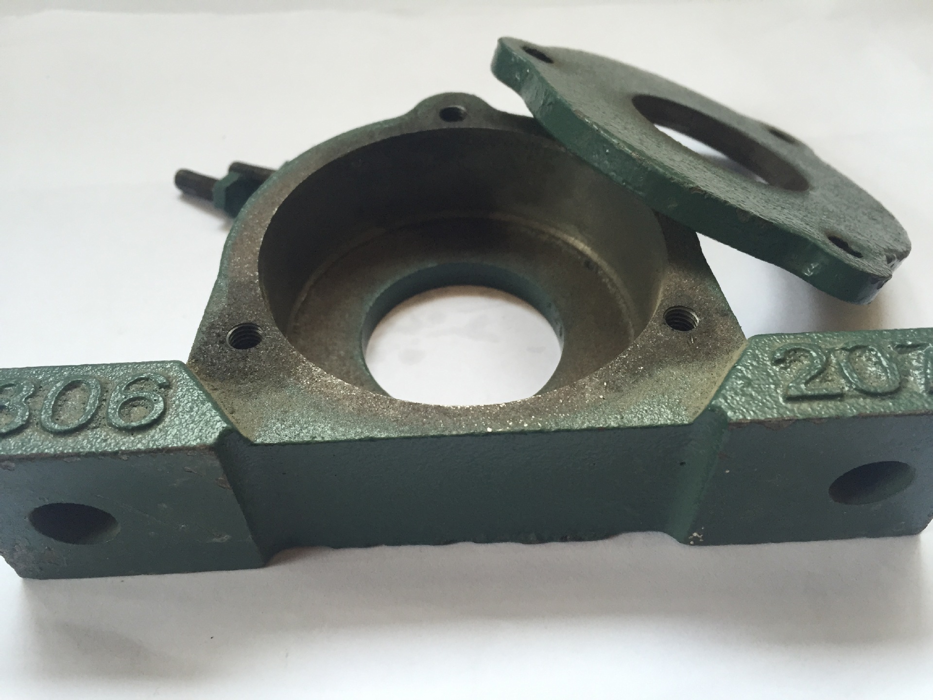 热销供应 优质偏盖轴承座 精密深沟球轴承座 机械专用侧盖轴承座