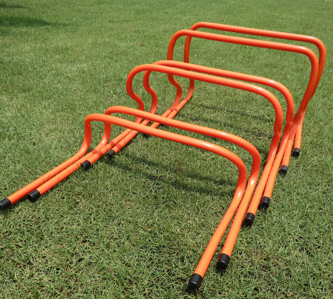 足球跨栏 15/23/30cm小跨栏 弯曲训练跳栏 足球跳格梯 折叠小跨栏