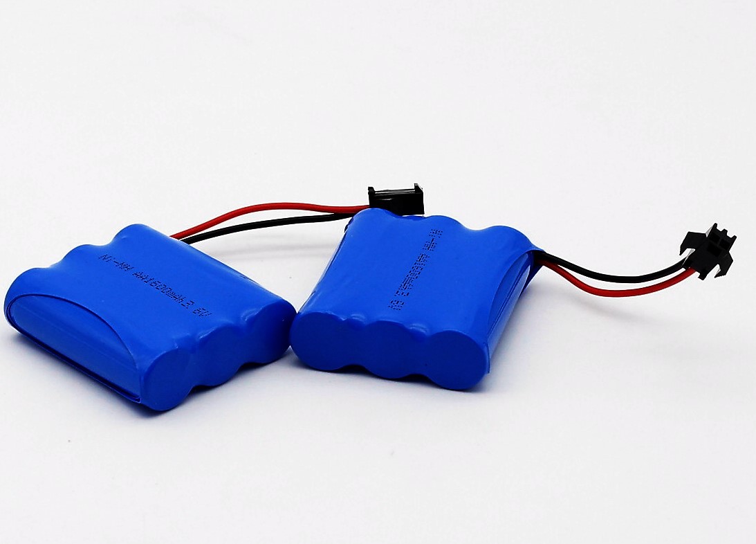 玩具车遥控车5号镍氢充电电池组3.6v高容量1600毫安配sm插头