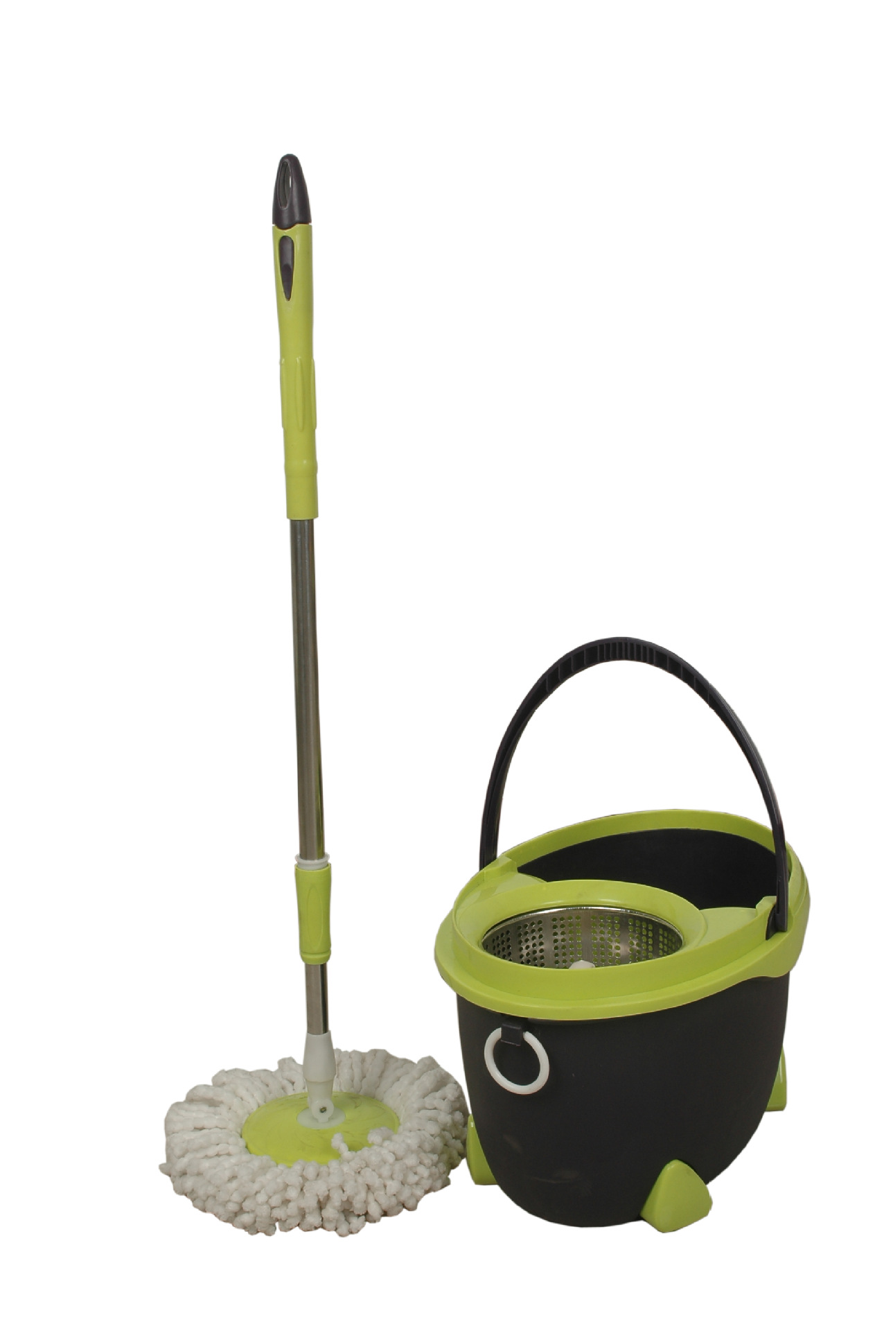 【厂家直销】热销霸州好神拖不锈钢旋转拖把 拖布桶批发代理