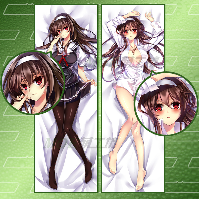 厂家直销 52118原创 路人女主的养成方法 霞之丘诗羽 等身抱枕