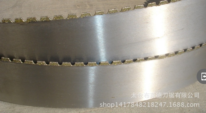 厂家提供 非金属切割金钢砂带锯条 锯切非木材硬质特殊材料带锯条