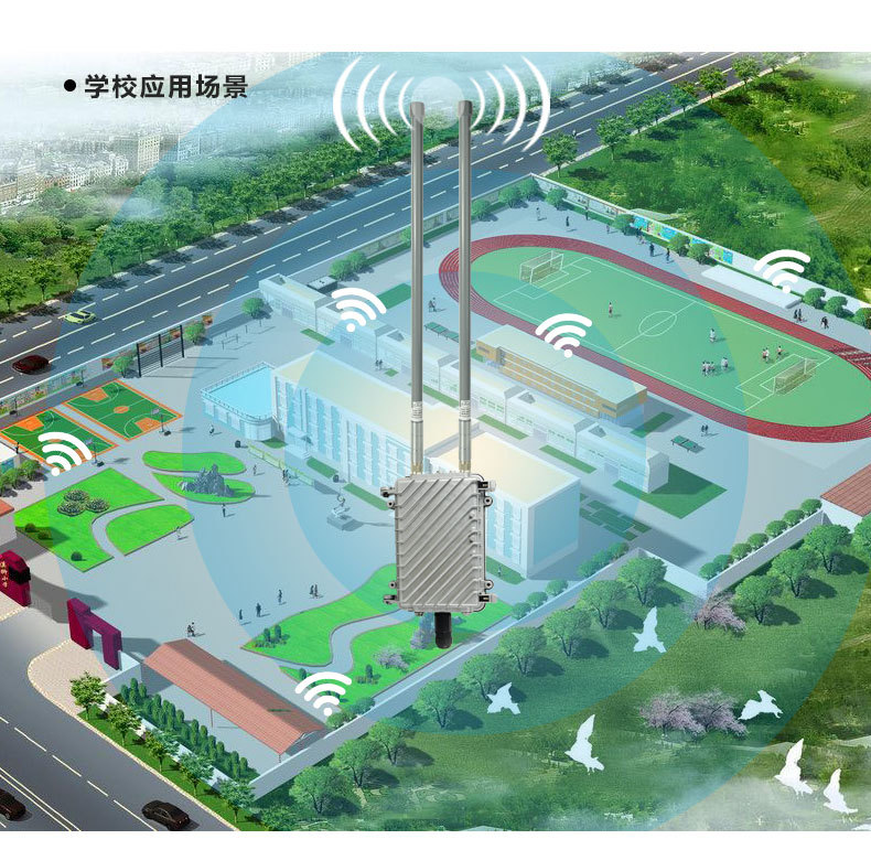 comfast wa700大功率全向无线ap室外wifi覆盖基站300m无线路由器