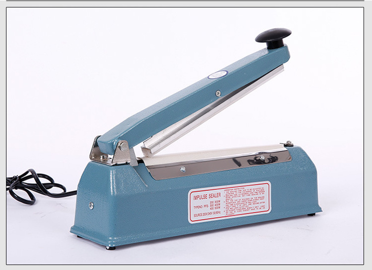 手压铁壳印字300型封口机 手动塑料薄膜