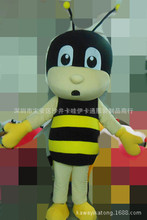 卡哇伊厂家直销定 制蜜蜂高档定 制蜜蜂人偶卡通人偶 表演吉祥物