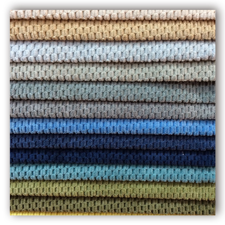 涤纶面料 灯芯绒优质灯芯绒供应家居家纺用布服装鞋材用料