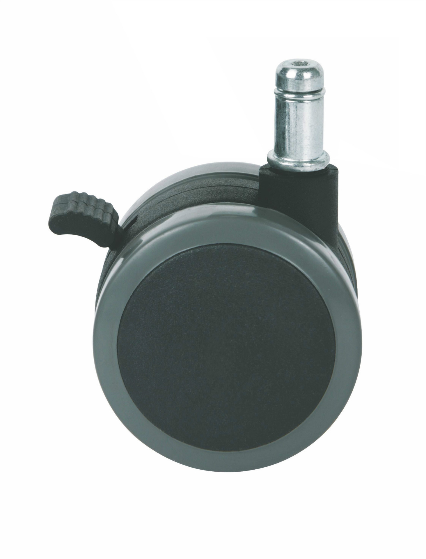 供应卡簧活动包pu边静音承重型万向轮2寸家具茶几脚轮