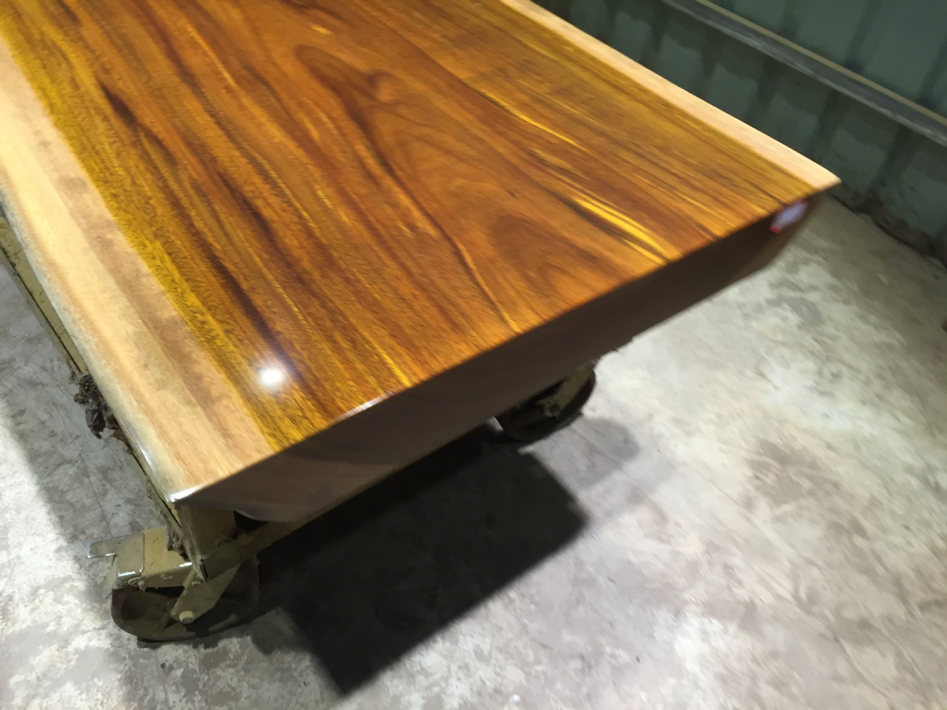 非洲奥坎菠萝格实木大板茶台办公会议桌大班台156707710已售