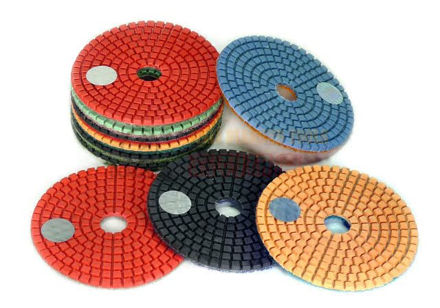 嘉利磨片4ds1,直径4寸混凝土干磨片,地坪磨片,混凝土抛光片