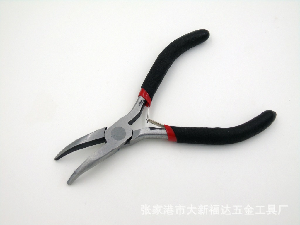 5寸弯嘴钳125mm 张家港多功能迷你钳五金工具