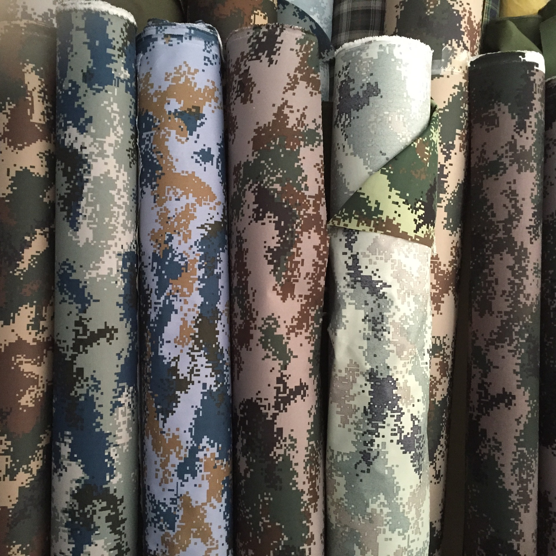 900d 夏武数码迷彩 牛津布材质 07 大花夏武布料迷彩布