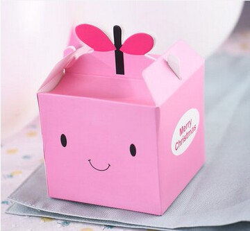 圣诞节苹果礼物包装礼品小礼平安纸盒子糖果圣诞平安盒子果礼盒纸