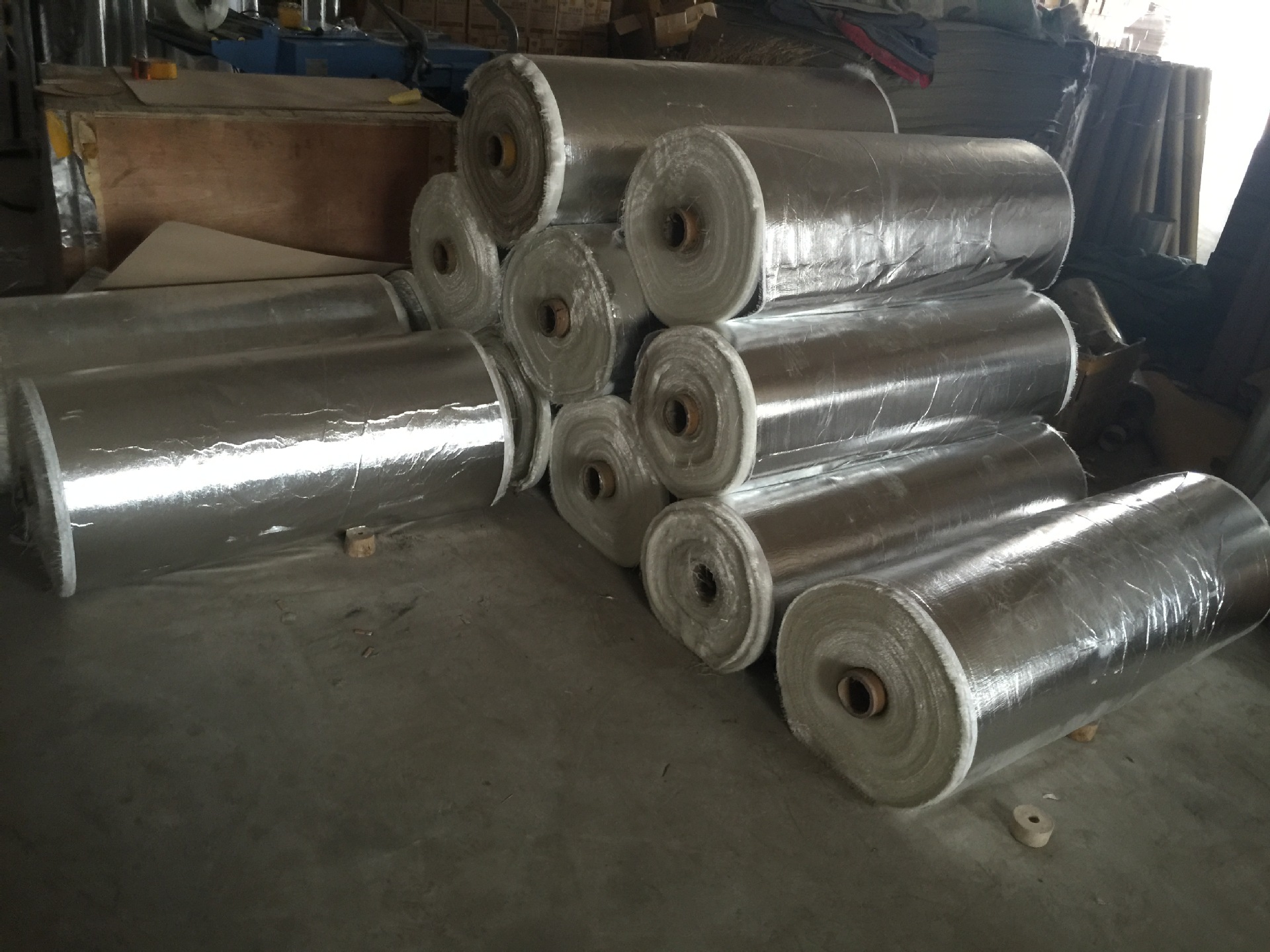 厂家生产 2015新型通风软管 管道保温  铝箔纤维布