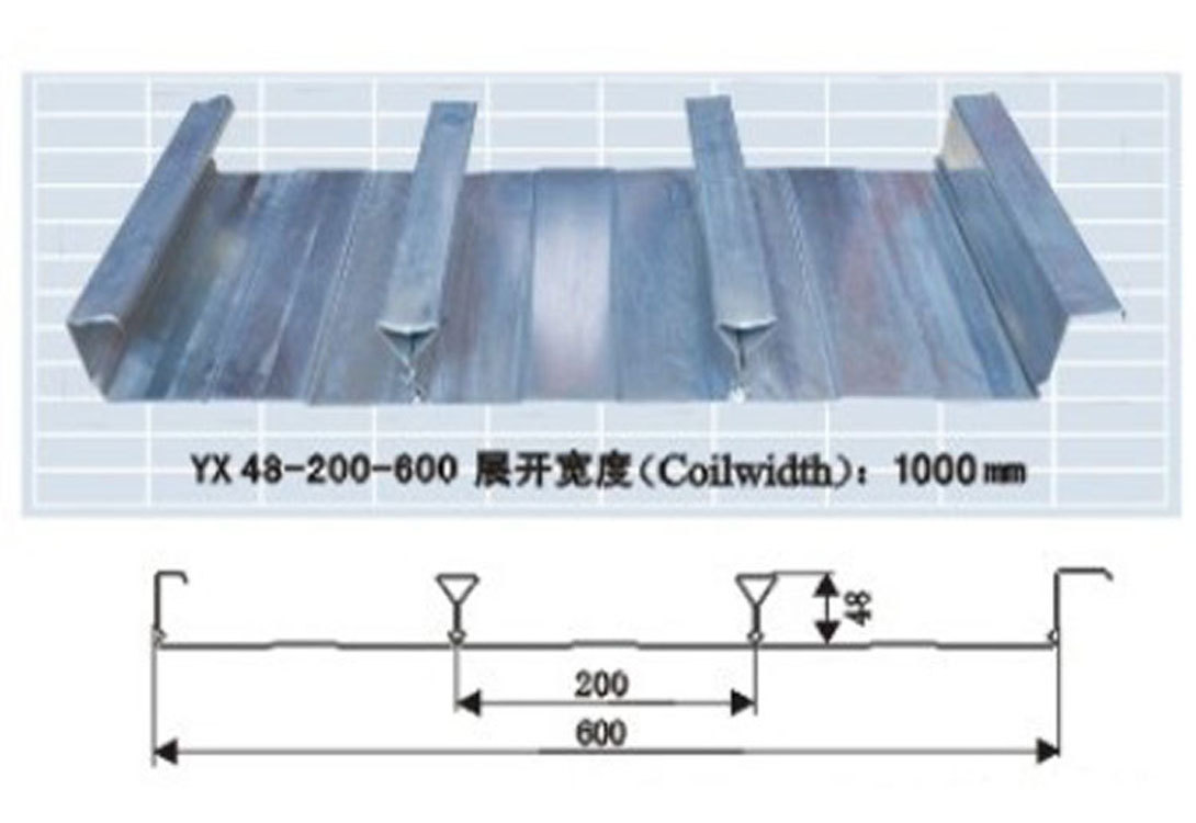 生产销售 压型楼承板 闭口楼承板楼层板 金属楼面楼层板