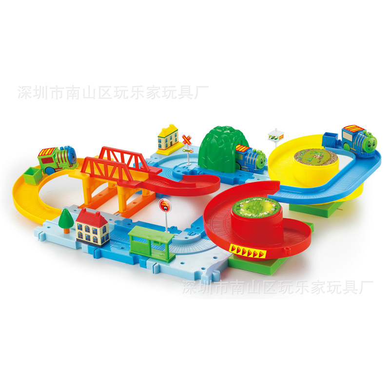 正品玩乐家轨道车  启蒙翻滚托马斯小火车 轨道车托马斯 锻炼思维