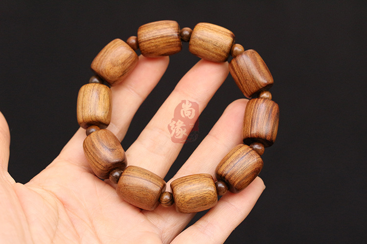 非洲檀香桶珠手串18mmx15mm 10颗 原创热销木质佛.
