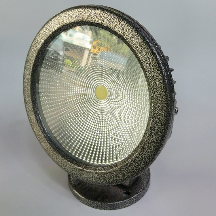 铝材led小射灯 经久耐用玻璃钢灯罩 优质led户外射灯 厂家直销