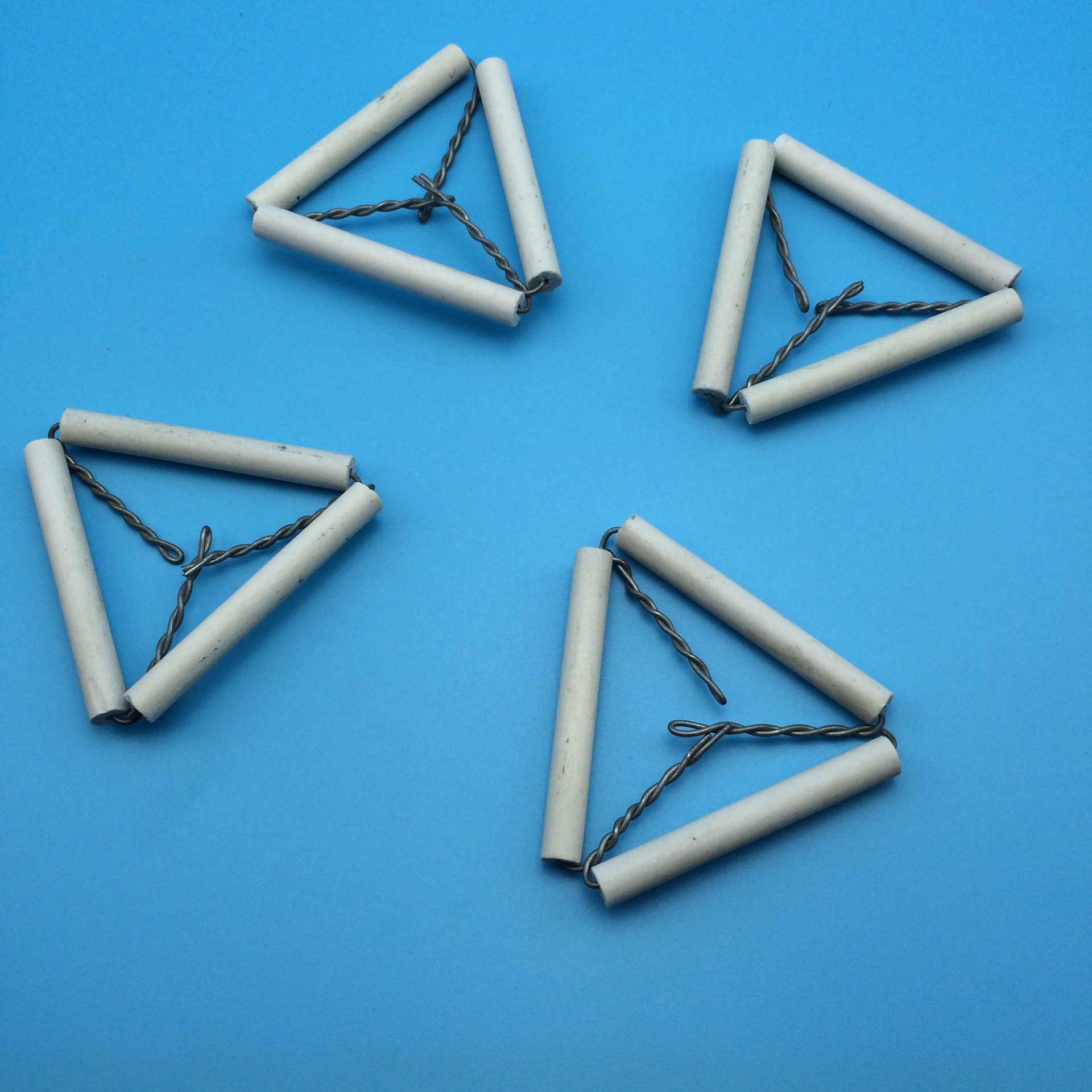 厂家直销 泥三角 55mm 瓷三角 实验室配件加工定制