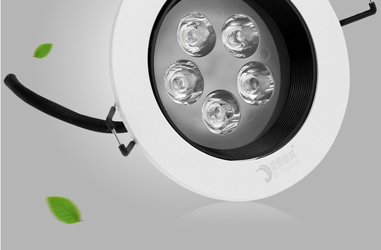 蓝景碧威 led防眩光射灯天花灯背景墙灯服装店灯吊顶灯具卧室