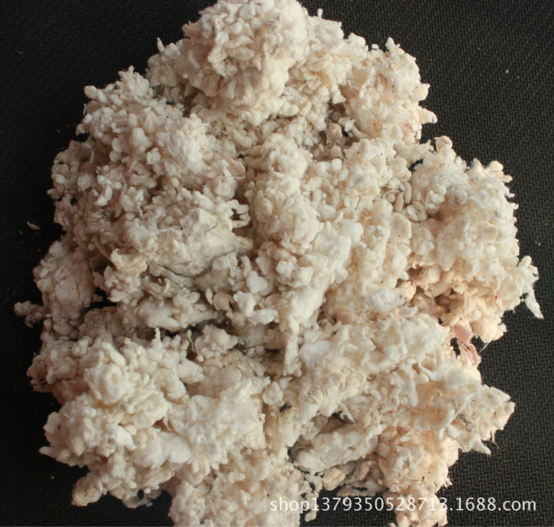 厂家供应工业造纸保温材料用棉浆废棉 工地沟绒棉浆土绒批发