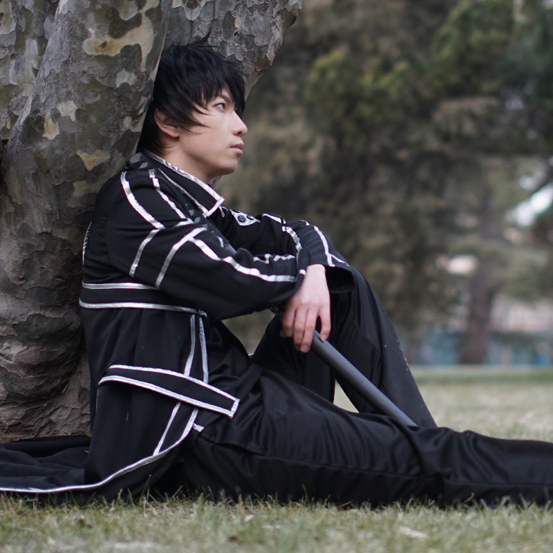 刀剑神域 桐谷和人披风 男装外套 cos服装 男主桐人cosplay衣服