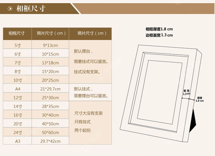 创意画框5寸6寸7寸8寸10寸12寸16a4塑料相框照片墙