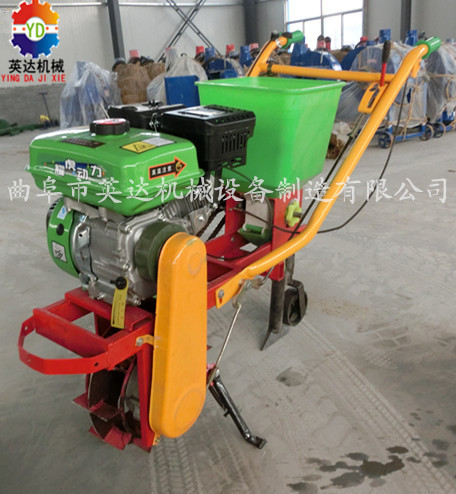 单筒播种机.