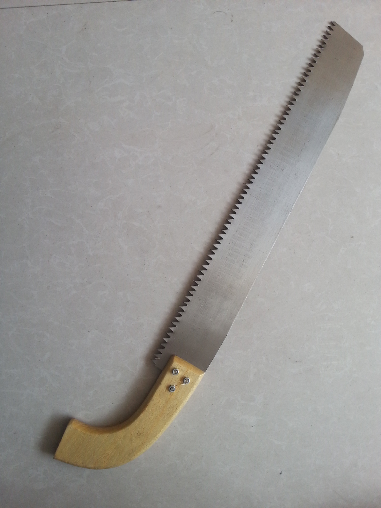 弯把手板锯大长锯65#锰钢锯 木工锯 手锯 拉锯 斜锯柜 板锯墙板锯