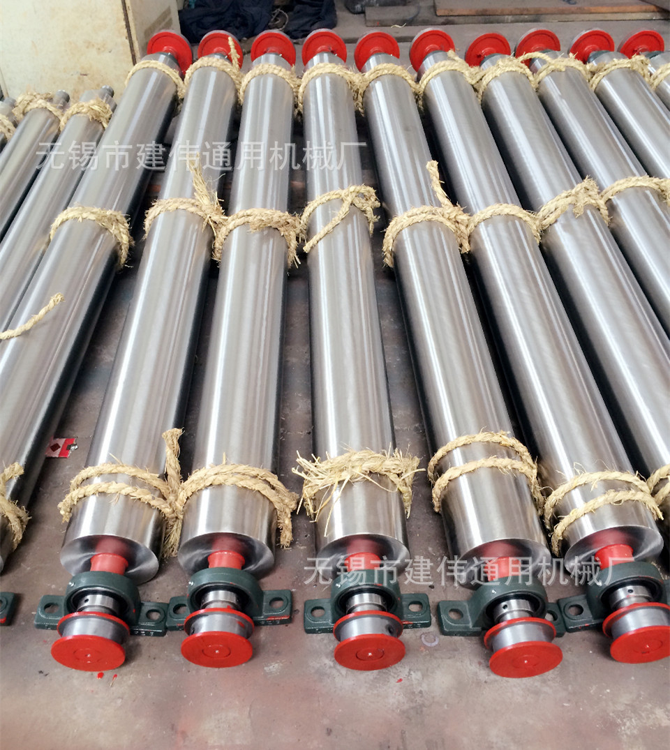滚筒 表面抛光处理  外包不锈钢  a型架卷布辊 辊筒定做