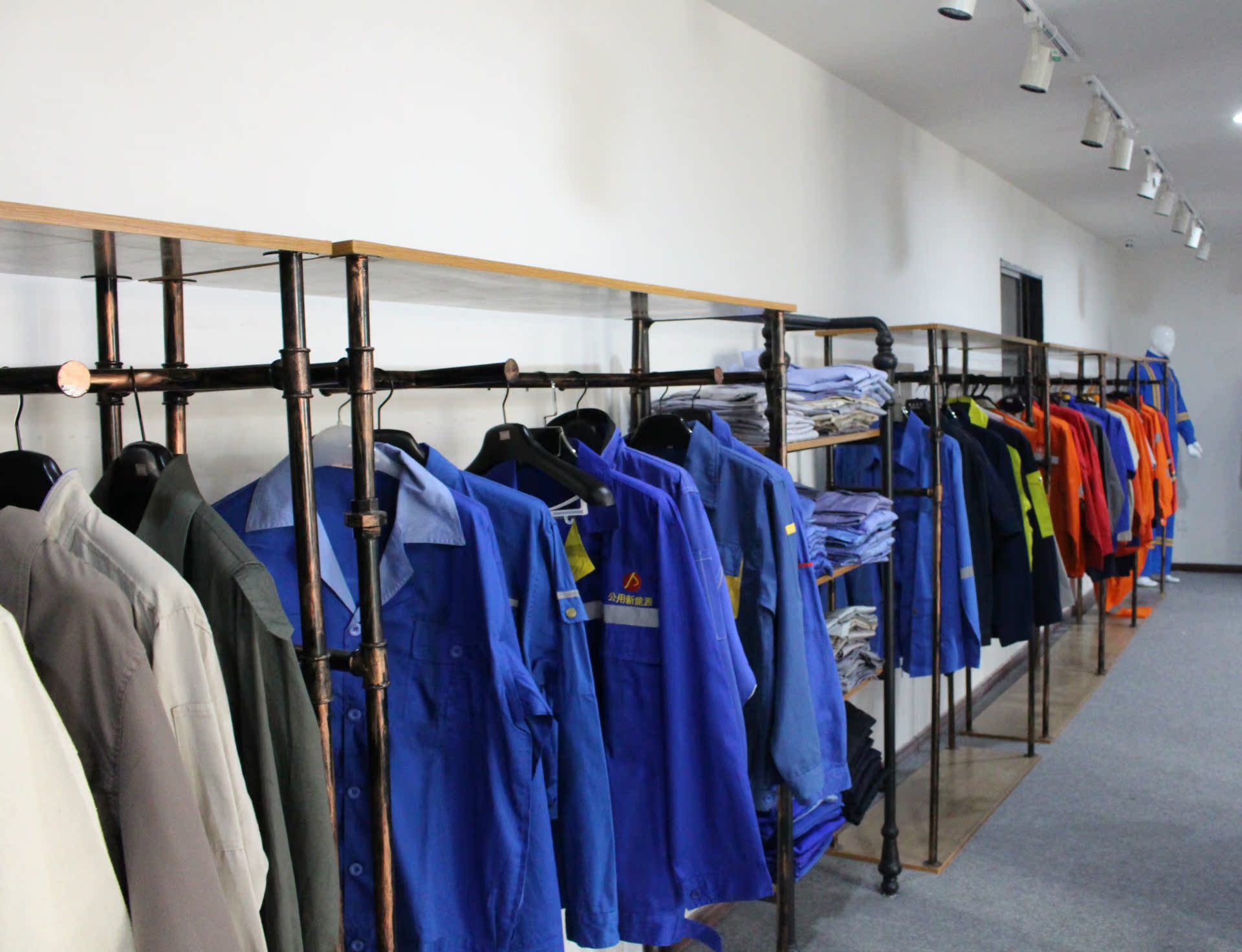 厂家外销全棉珠地经典翻领反光polo黄橙高亮反光条工作服