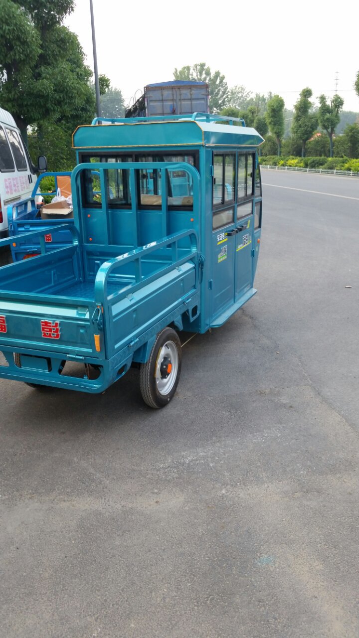 载货电动车 封闭三轮车 双排半封闭 电动三轮车 - 中国专用车批发交易