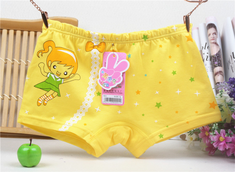厂家直销 儿童内裤 中大童平角裤 儿童卡通内裤 莫代尔棉女童内裤