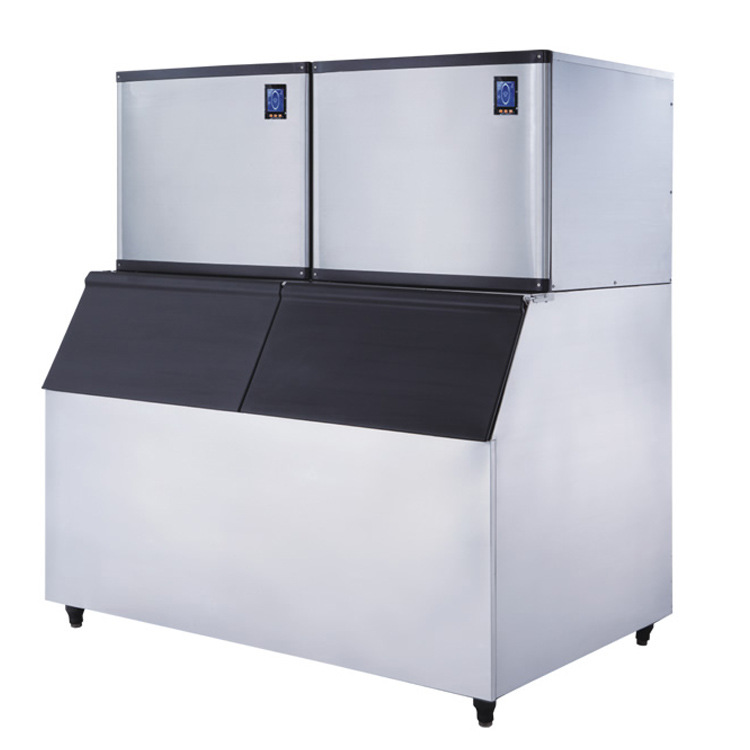 广绅sf2000制冰机 豪华型立式商用制冰机 大产量分体式制冰粒机