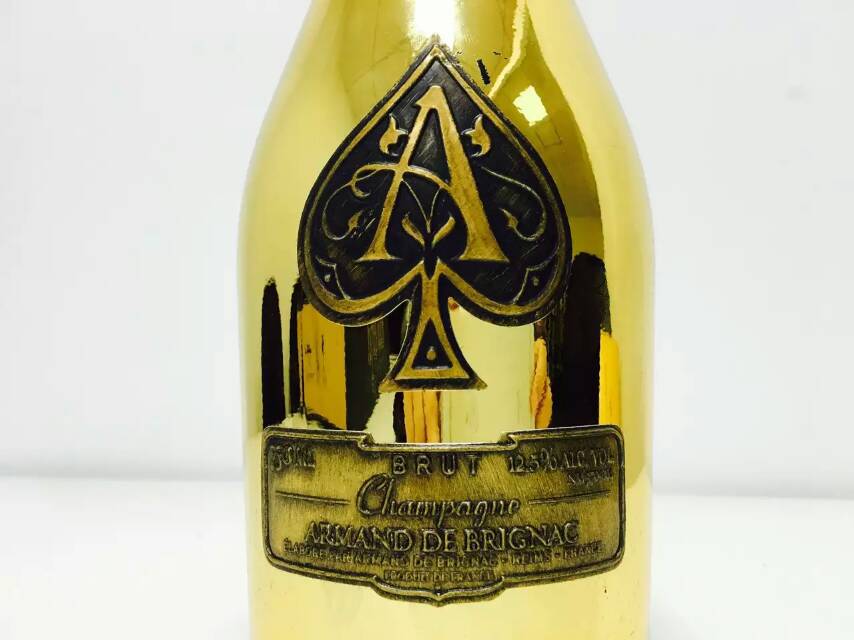 黑桃a黄金香槟champagne armand de brignac brut gold