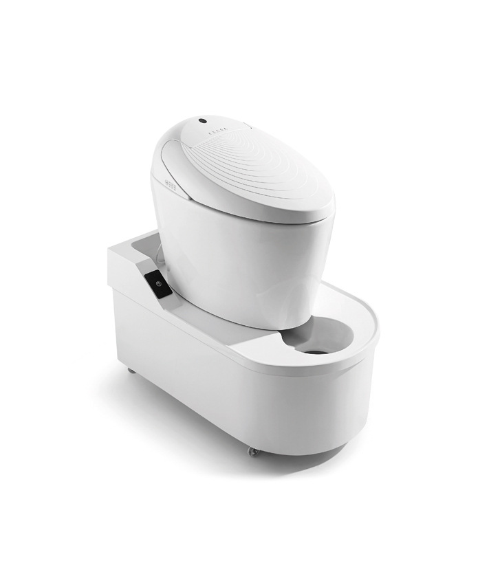 第七代智能马桶试水台 人造石试水台 半自动试水台厂家