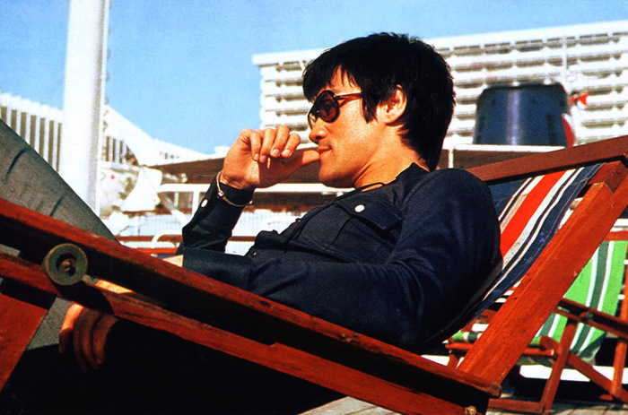 阿里森厂家李小龙复古经典太阳眼镜蛤蟆镜同款骑行墨镜