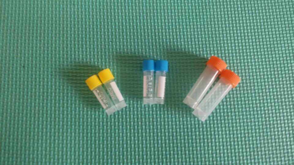 国产优质 5ml 冻存管 冻冷管 样品管 100支/包