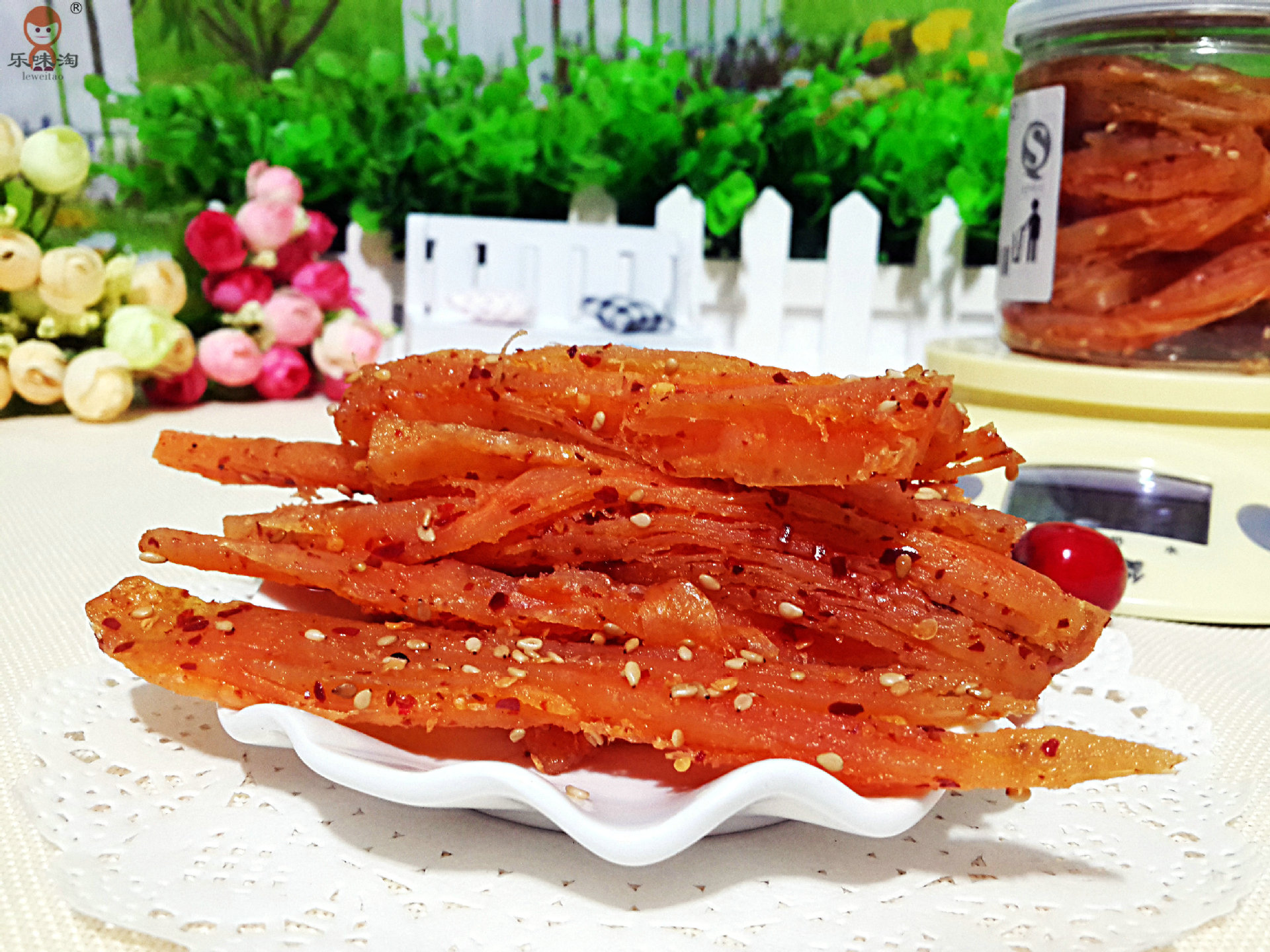 易拉罐装 麻辣鱿鱼条 超好吃150克 乐味淘微淘货源零食批发代发`