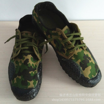 迷彩数码作训丛林帆布登山休闲军训鞋5455防滑解放劳保鞋-阿里巴巴