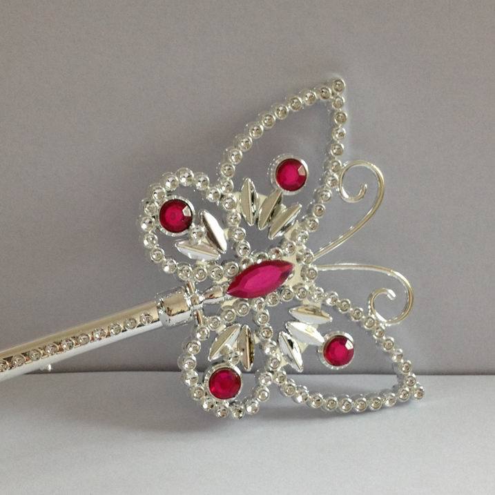 专业供应 儿童表演魔法棒 狂欢派对舞会魔法棒 蝴蝶造型权杖