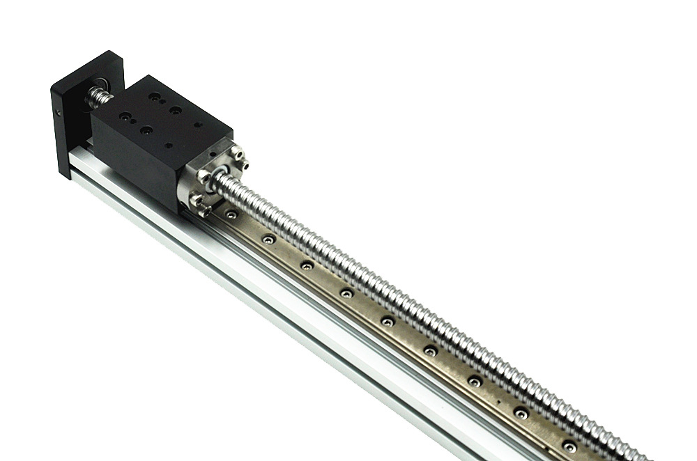配57步进电机滚珠丝杆300mm行程机械滑台线性滑台