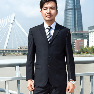 新款男士西服套装 修身西装套西男商务正装职业装韩版修身品牌