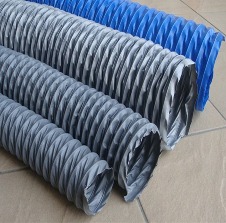 供应尼龙布伸缩风管 抽风吸风烟管