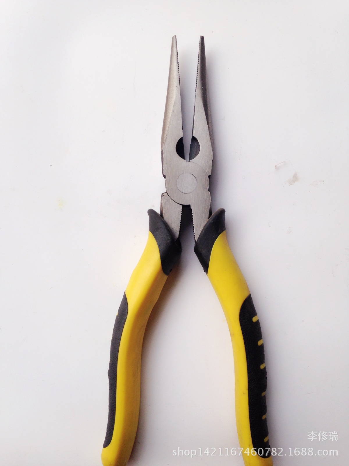 自产自销8寸尖嘴钳钢丝钳手动夹持类工具