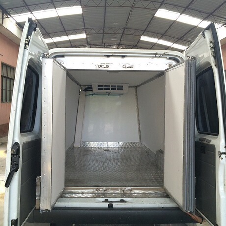 福特全顺客车改装冷藏车上海松寒汽车冷冻提供专业改装方案