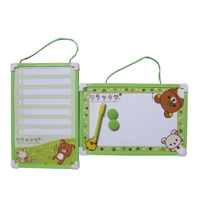 厂家直销展示白板 儿童创意卡通练字板 单面卡通写字板