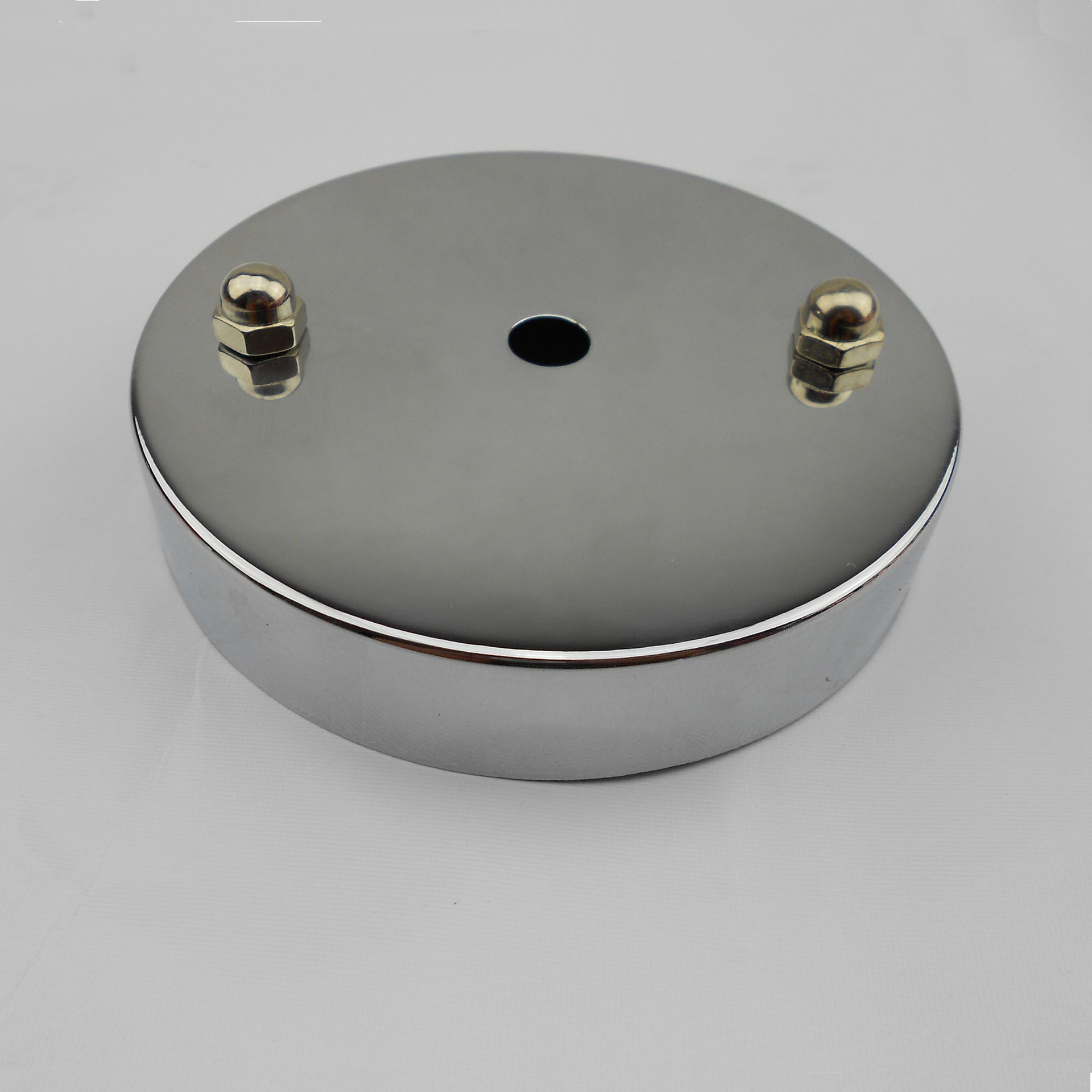 中山古镇灯饰五金直边盘 100mm灯古配件吸顶盘配件五金灯古