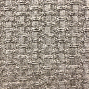 针织正反针对筒机电脑提花单面竹节提花面料100%涤32支