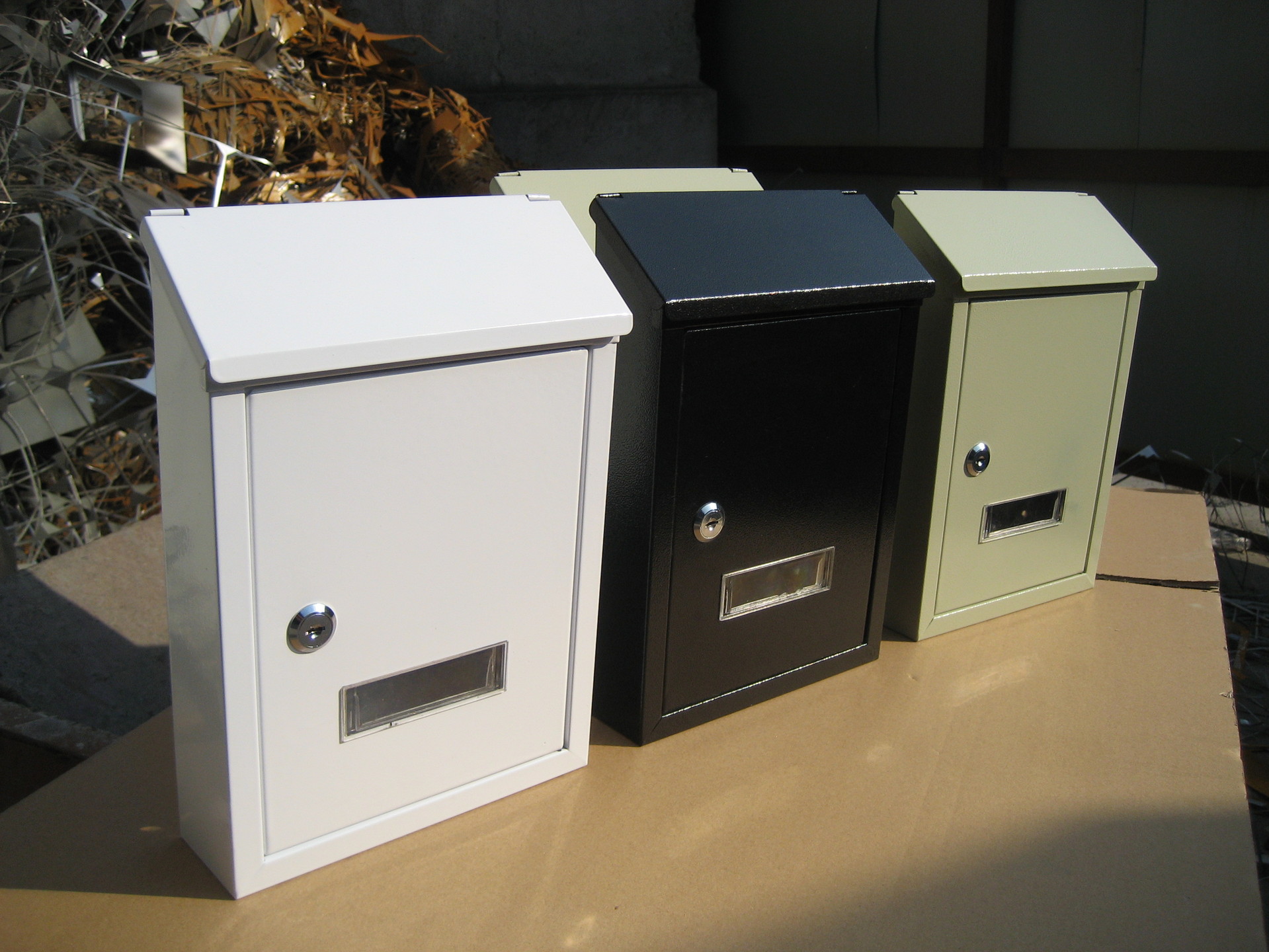 厂家直销镀锌板壁挂式信报箱单位投诉意见箱防雨邮箱意见箱